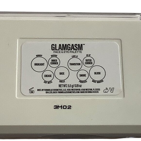 Formula Z Glamgasm Face & Eye Palette Six Eyeshadows Blush Highlighter 5.5g NEW - Picture 7 of 7